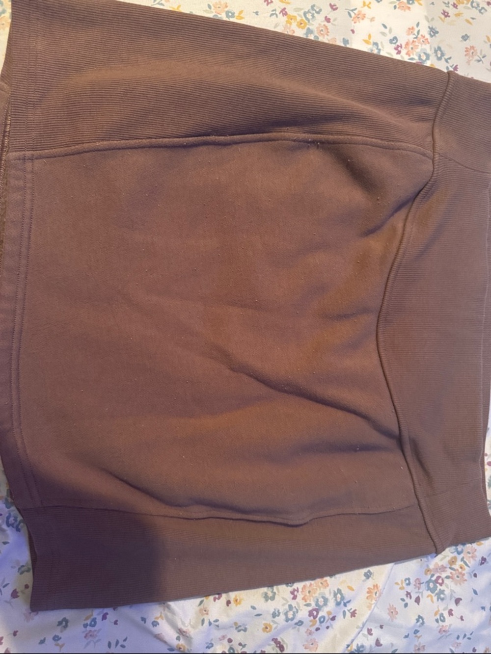lululemon athletica ribbed skirt in muted mauve